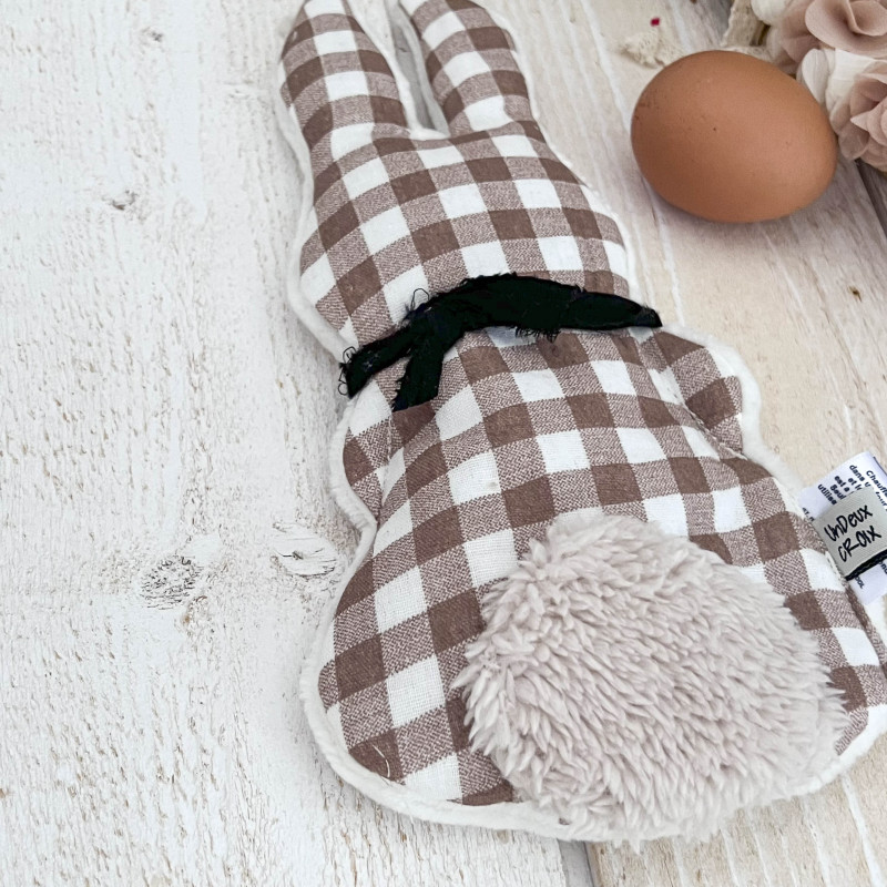 BOUILLOTTE SECHE – LAPINOU - CARREAUX CAFÉ