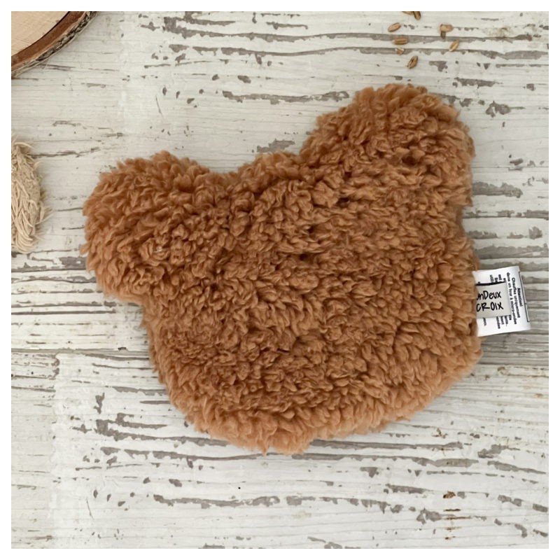 BOUILLOTTE SECHE UNDEUXCROIX – OURS - MOUMOUTE COGNAC | Made in France
