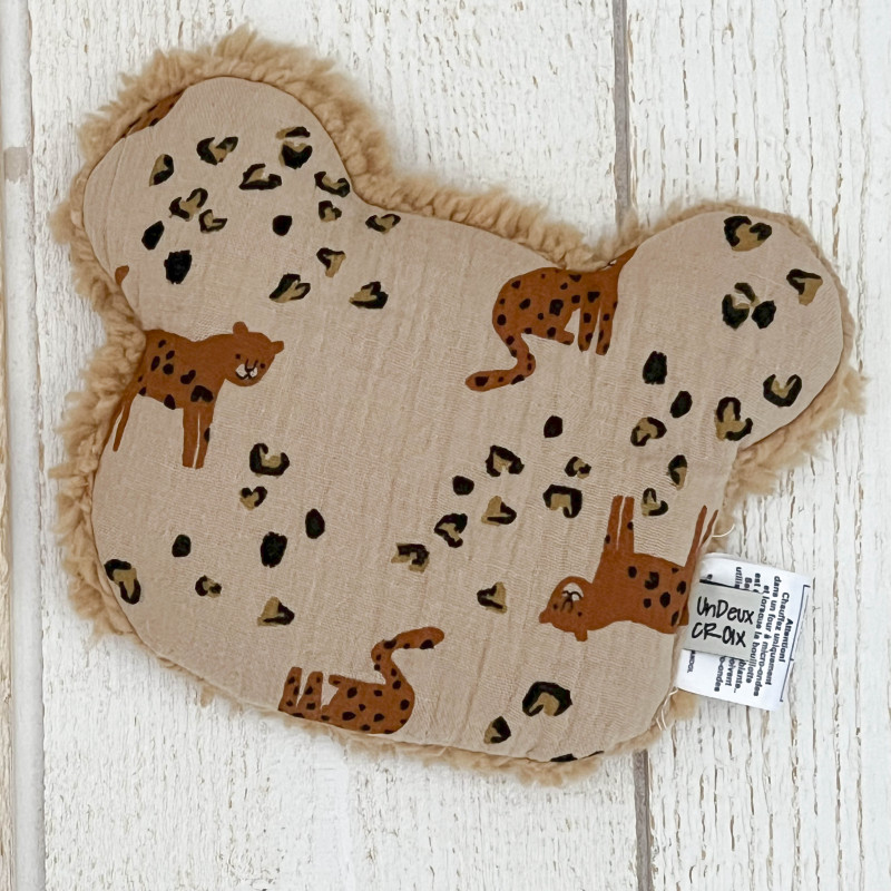 bouillotte sèche artisanale bébé , enfant et adulte - UN2CROIX - 100% fabrication française