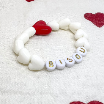 BRACELET ENFANT - "BISOU" special rentree des classes