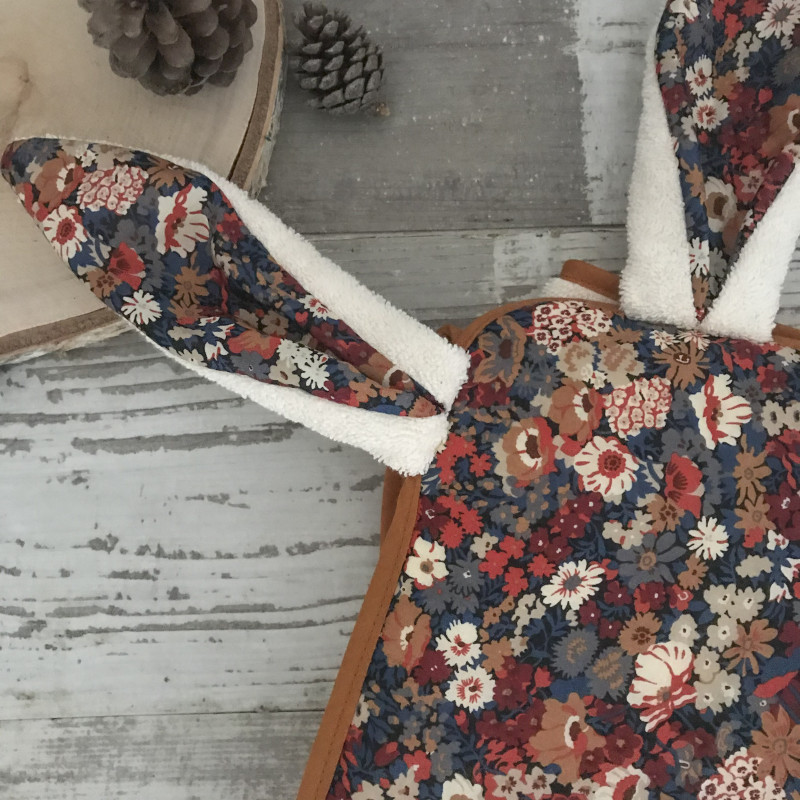 SORTIE DE BAIN BEBE - LIBERTY THORPE - UN2CROIX Sortie de bain enfant UN2CROIX – Douceur et qualité artisanale 100% MadeInFrance
