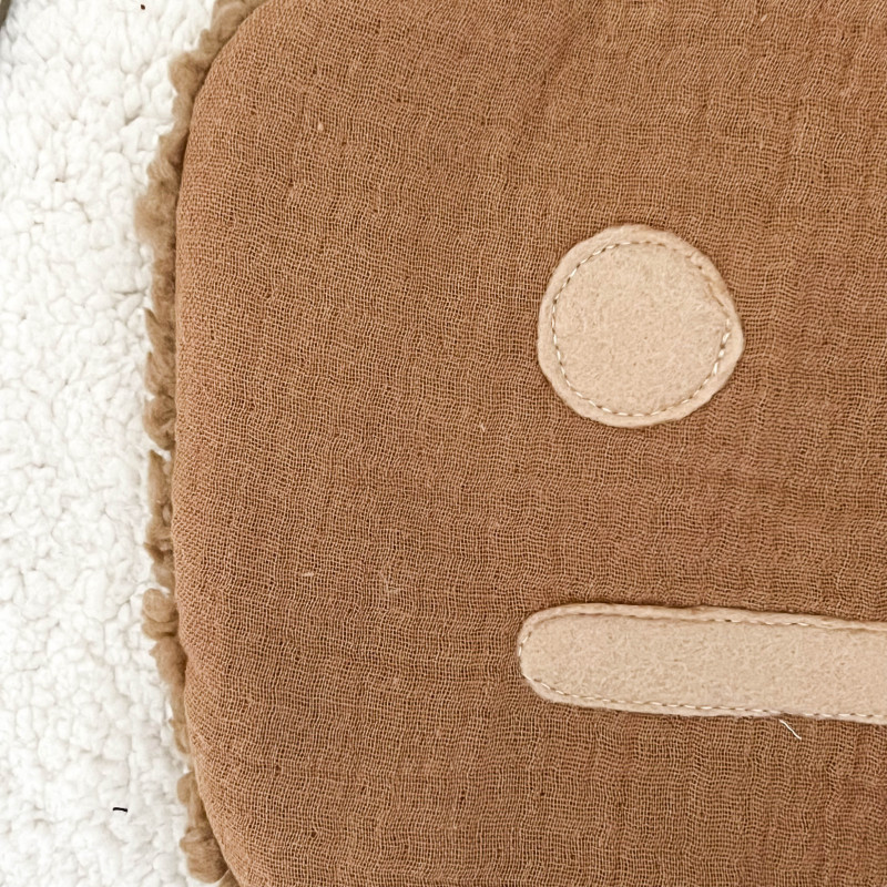 Bouillotte seche pour ADOS – KUBO - caramel| Made in France