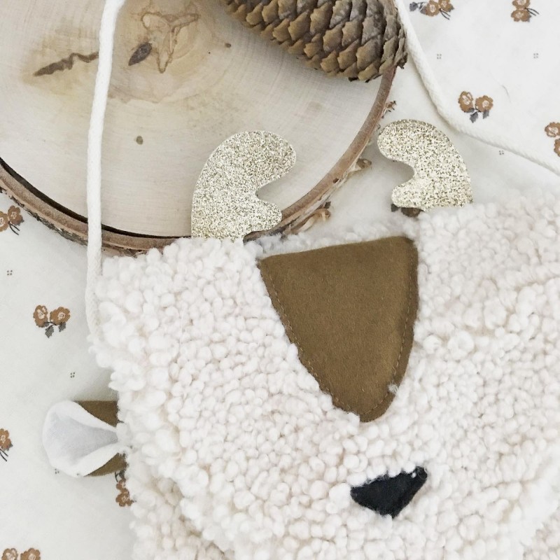 Sac à main fillette UN2CROIX - P'TIT  RENNE – Craquant et fait main