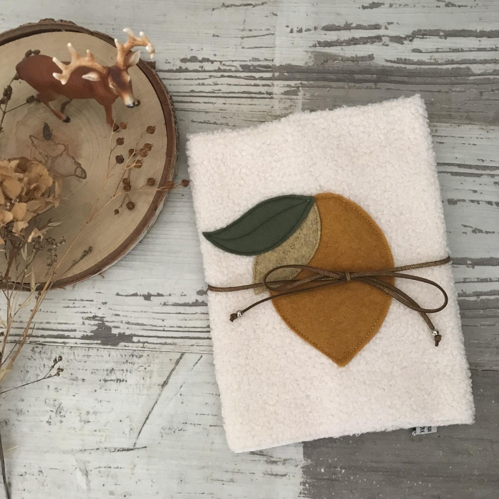 Protège carnet de santé UN2CROIX - CITRON– Élégant et personnalisé