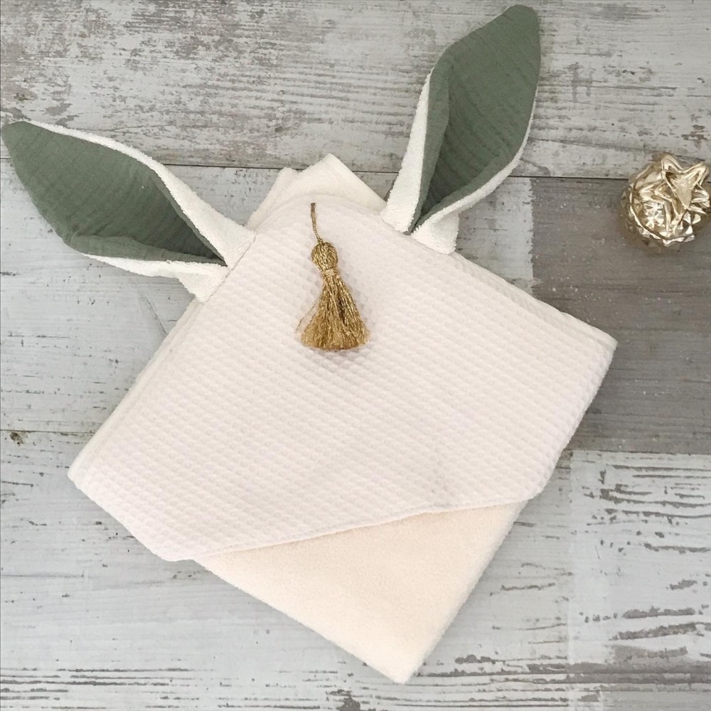 Sortie de bain enfant UN2CROIX – Douceur et qualité artisanale