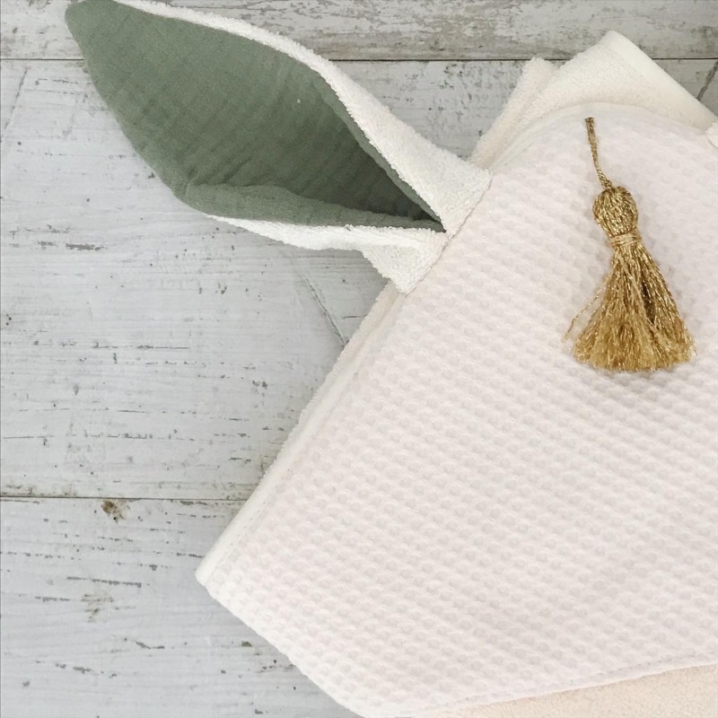 Sortie de bain enfant UN2CROIX – Douceur et qualité artisanale