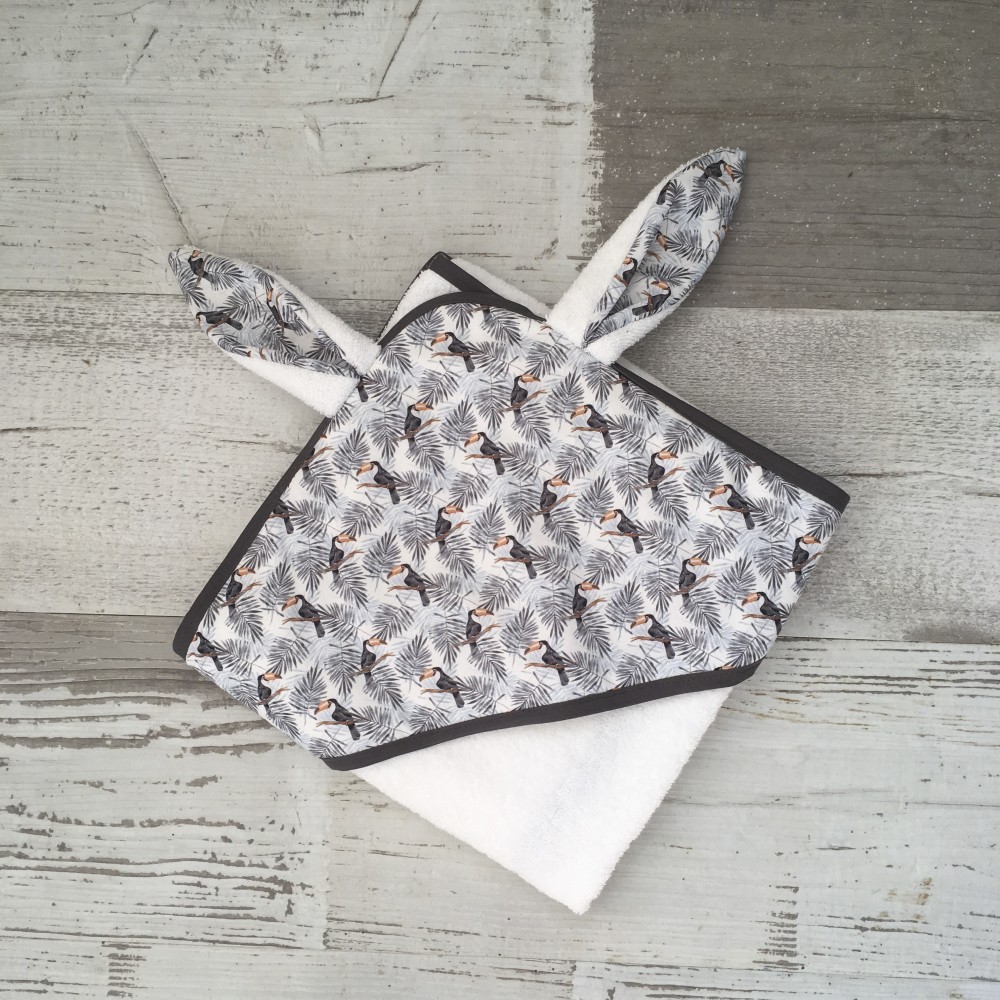 Sortie de bain enfant UN2CROIX – Douceur et qualité artisanale