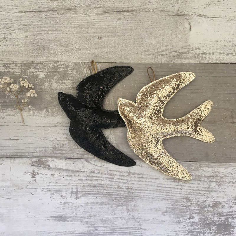 HIRONDELLE DOREE - DECO A SUSPENDRE – Artisanat français | UN2CROIX