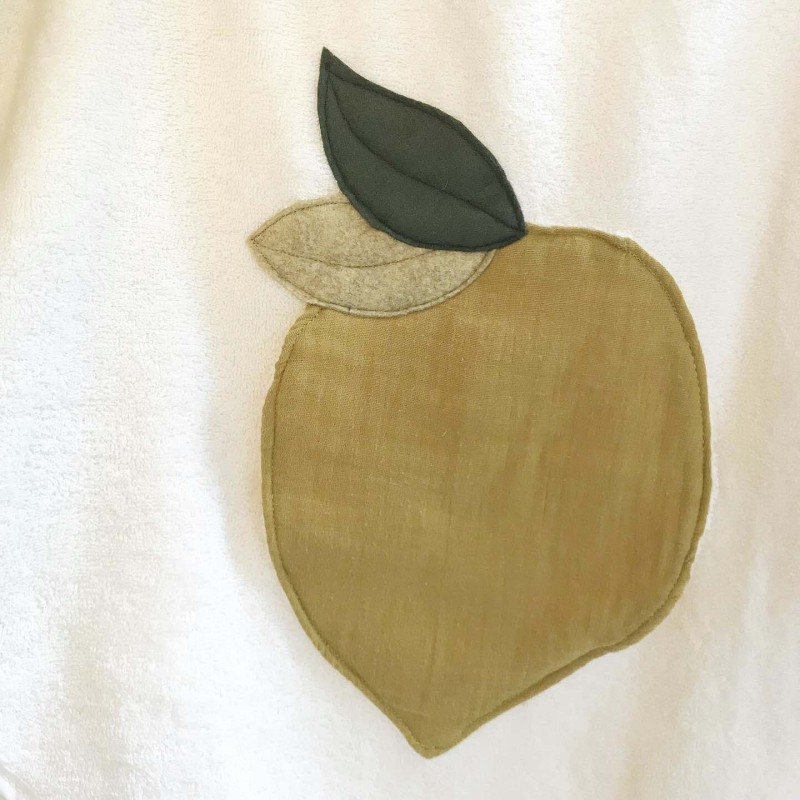 PONCHO DE BAIN UNDEUXCROIX – ECUREUIL – Doux, pratique et fabriqué en France