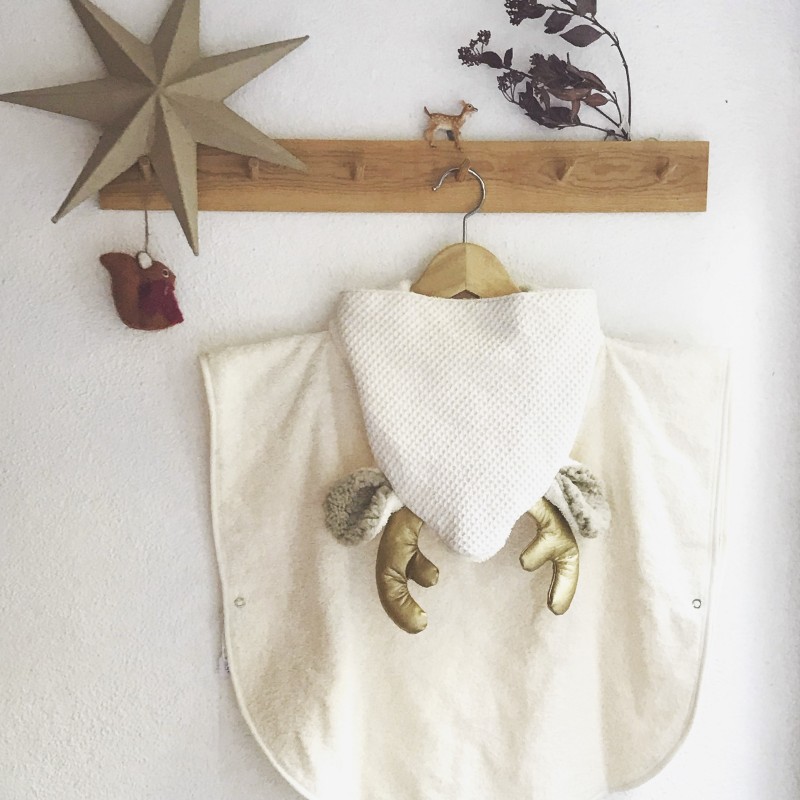 Poncho de bain enfant UN2CROIX – Doux, pratique et fabriqué en France