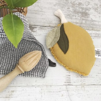 Bouillottes Sèches CITRON JAUNE |UNDEUXCROIX | Douce & Naturelle