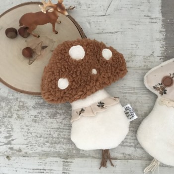 BOUILLOTTE SECHE UNDEUXCROIX –  CHAMPIGNON - MOUMOUTE| Made in France