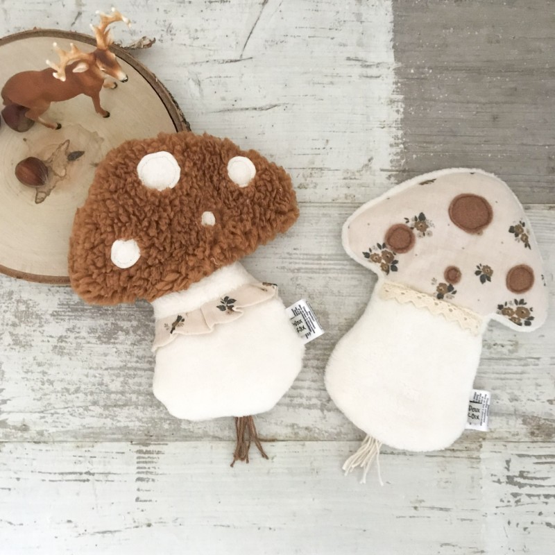 BOUILLOTTE SECHE UNDEUXCROIX –  CHAMPIGNON - MOUMOUTE| Made in France