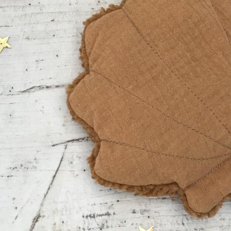 BOUILLOTTE SECHE UNDEUXCROIX –   COQUILLAGE - GAZE COGNAC| Made in France