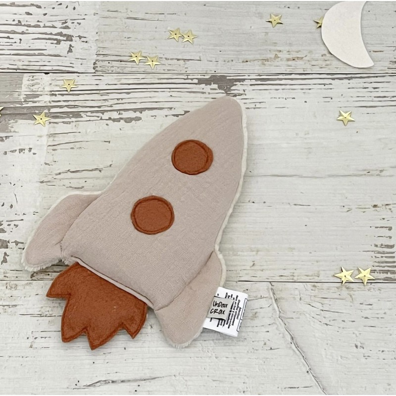 BOUILLOTTE SECHE UNDEUXCROIX –  BOUILLOTTE SECHE – ROCKET - GREIGE| Made in France