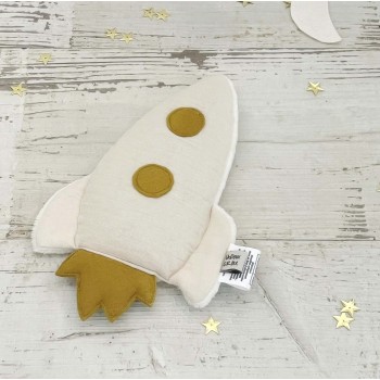BOUILLOTTE SECHE UNDEUXCROIX –  BOUILLOTTE SECHE – ROCKET - ECRUE| Made in France
