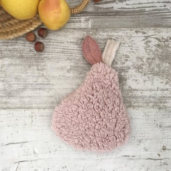 BOUILLOTTE SECHE UNDEUXCROIX –  POIRE - MOUMOUTE ROSE| Made in France