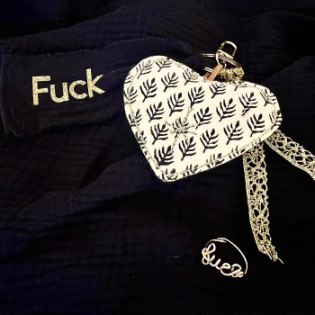 PORTE CLEFS GRIGRI - COEUR - personnalisable