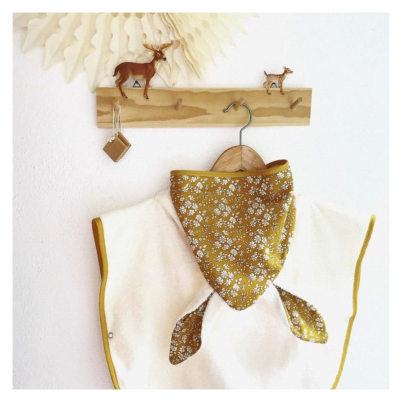 Poncho de bain enfant UN2CROIX – Doux, pratique et fabriqué en France