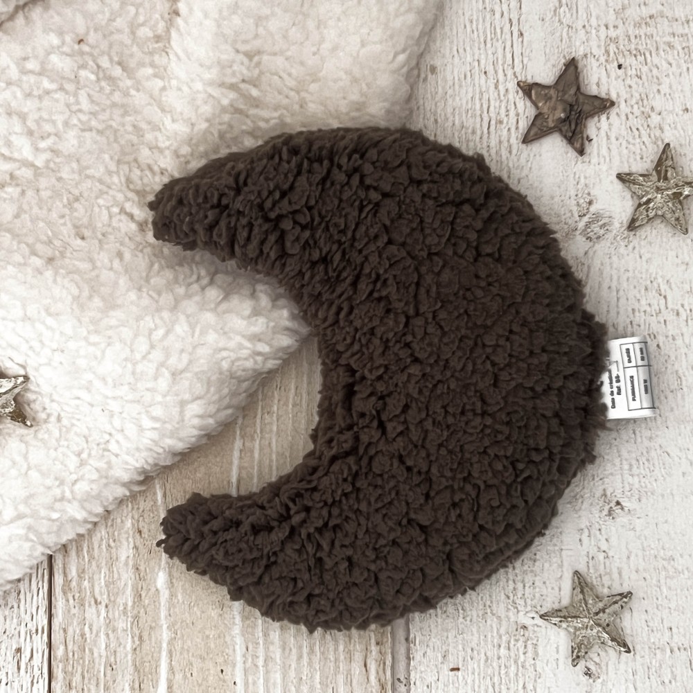 BOUILLOTTE SECHE – "MOON" MOUMOUTE - POIVRE| Made in France