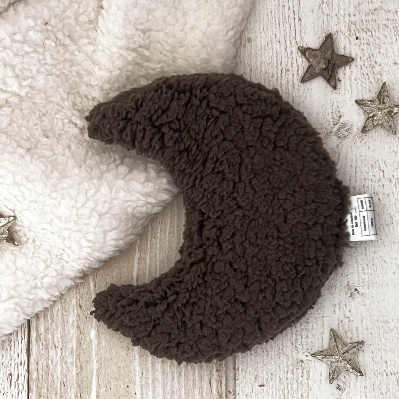 BOUILLOTTE SECHE – "MOON" MOUMOUTE - POIVRE| Made in France